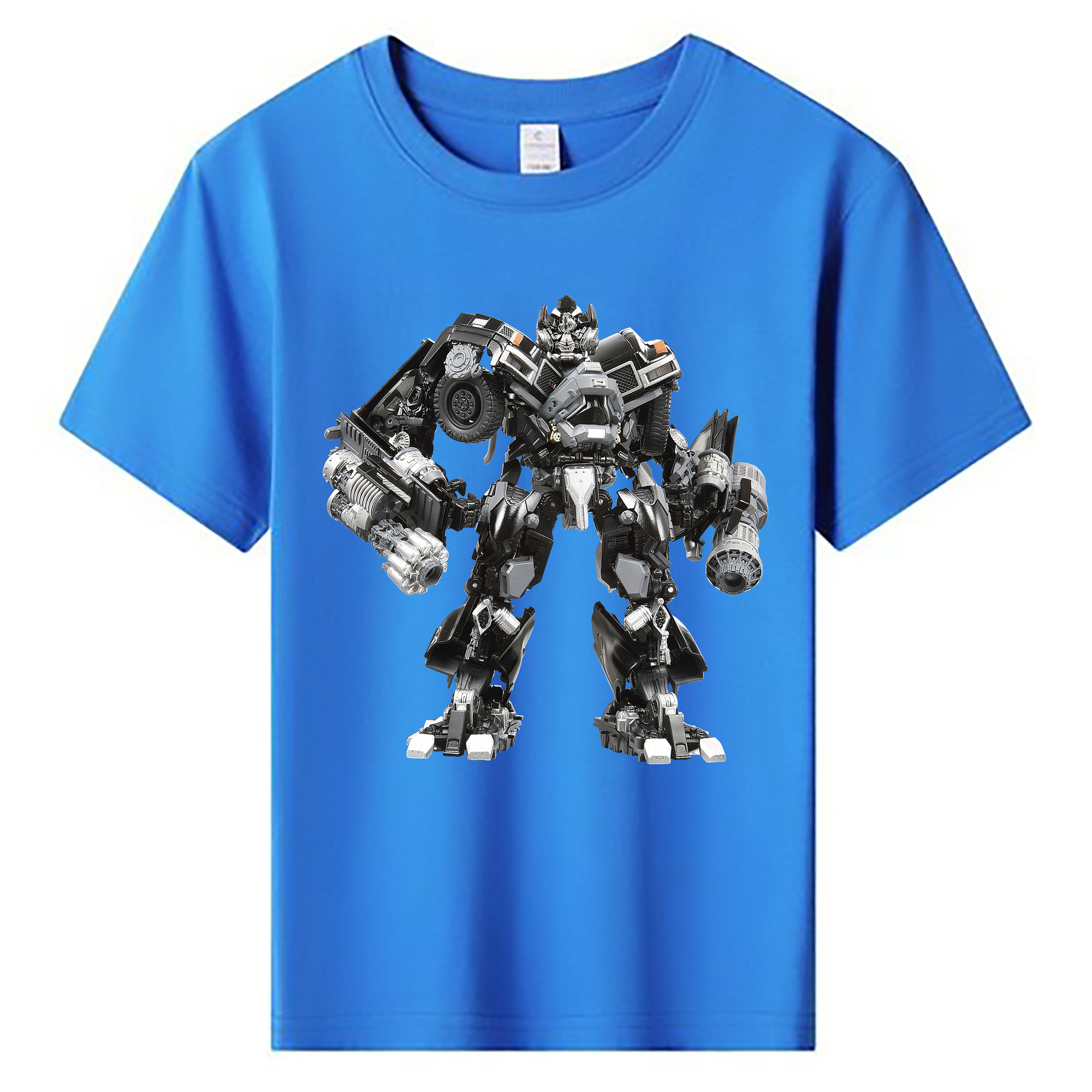 （画像用） Transformers トランスフォーマー 綿100％キッズTシャツ（フロントプリント）